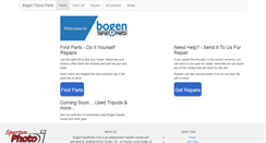 Desktop Screenshot of bogentripodparts.com